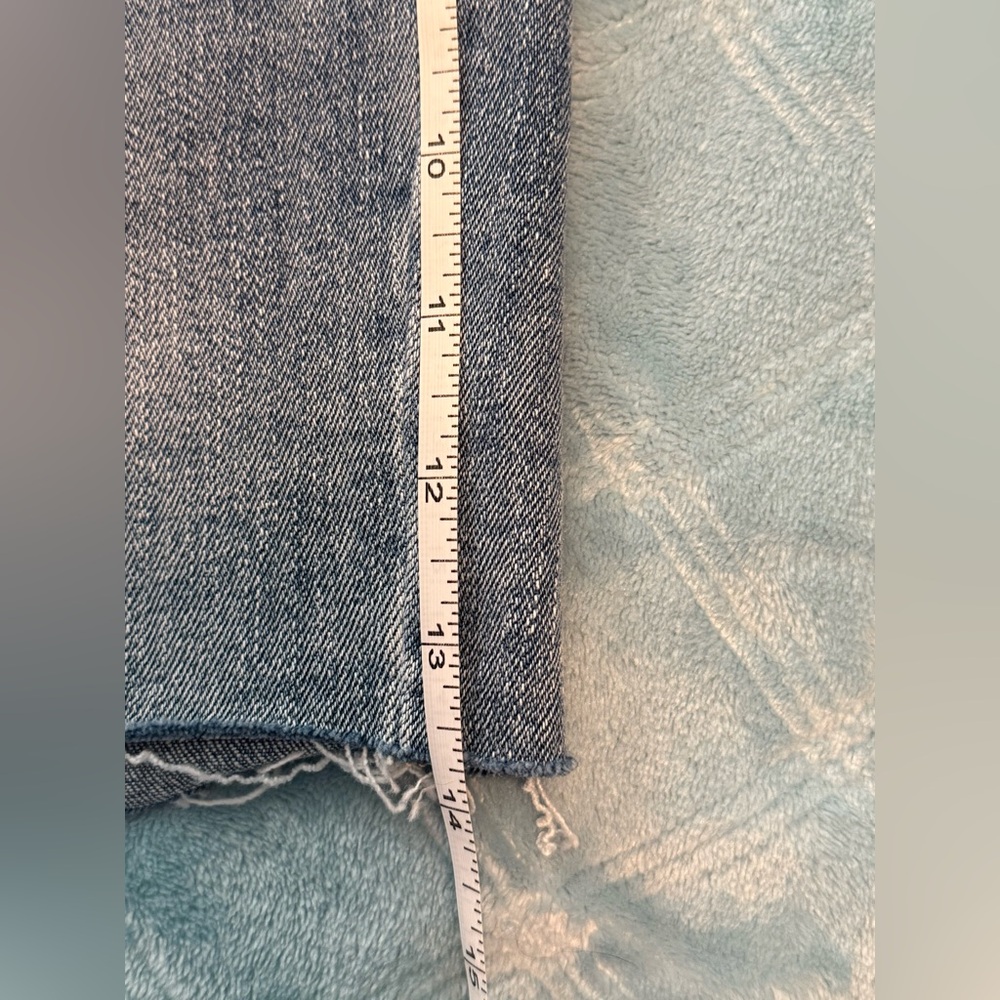 Women's Blue Jean Shorts - Picture 4 of 6